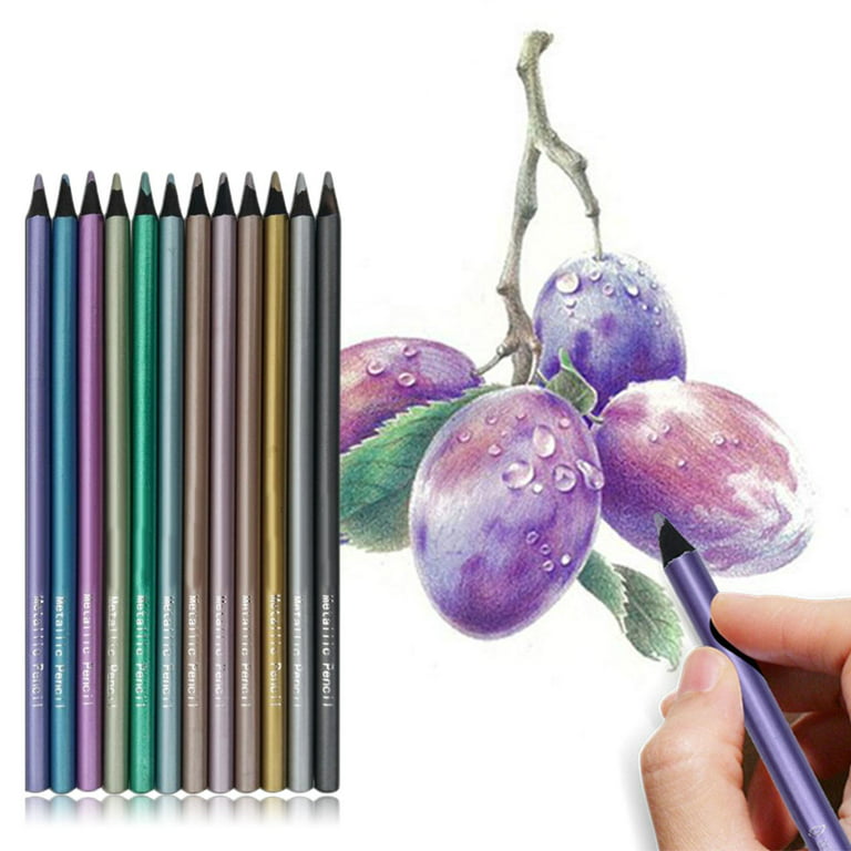 EUWBSSR 51PCS Colored Pencils Set,Drawing Pencils and Sketching