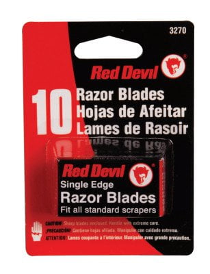 3270 SINGLE EDGE RAZOR BLADES 10/CD