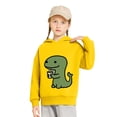 thumbnail image 3 of Sudadera con capucha para bebé, niño y niña, sudadera informal con estampado para bebé, regalo para niña, blusa, 3 of 5