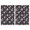 Pioneer Flower Floral Print Pattern, variant on 2 Pcs Pioneer Flower Floral Print Pattern Kitchen Towels, Funny Microfiber Dish Towel Set, 18" X 26" Tea Towels