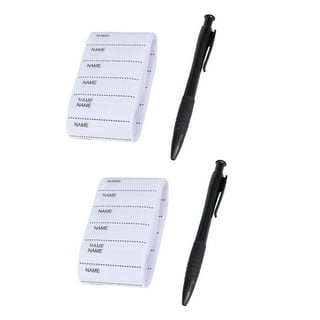 STOBOK 120pcs Tag Garment Accessories Writable Labels for Garment Fabric  Labels for Clothes Washable Laundry Room Accessories Clothing White Laundry