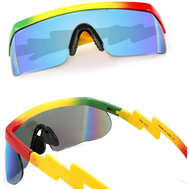 Rainbow Gradient Square Sunglasses Ladies Retro Oversized Sunglasses Brand  Design Trend Color Outdoor Sunglasses UV400