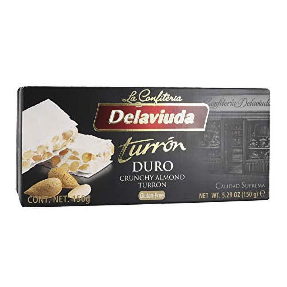 Delaviuda Crunchy Almond Nougat Snack Bars, 3 Pack, 5.29 oz