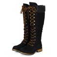 thumbnail image 4 of Nature Breeze Lauren-02H New Womens Leatherette Knee High Winter Work Boot, 4 of 4