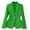 Green, variant on Gmluru Womens Blazers Pink Long Sleeved Lapel Solid Color Temperament Casual Suit Jacket Business Casual S-2XL