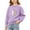 Purple-10, variant on Mitankcoo Girls Print Sweatshirt Long Sleeve Crew Neck Pullover for Casual Comfort Tops 1-7Y