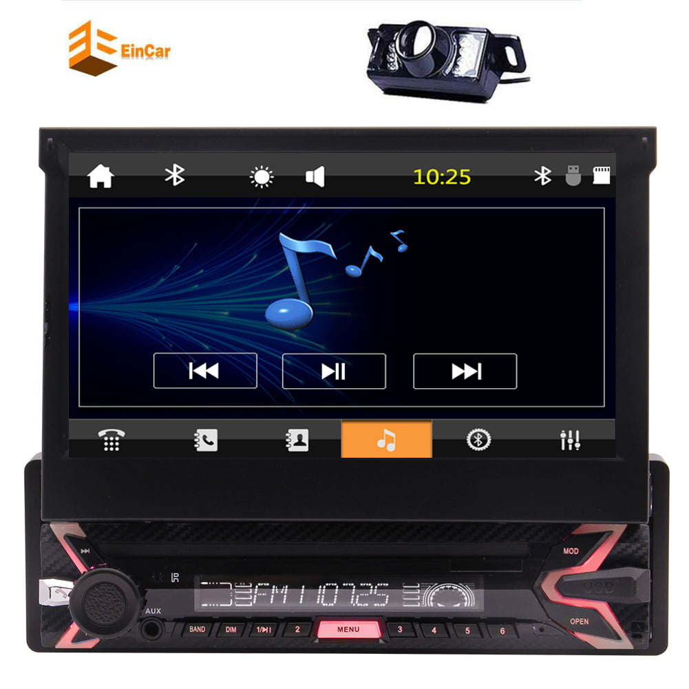 Carrying Case Box for Universal 1 DIN Car Stereo Radio Face Panel Faceplate CD 
