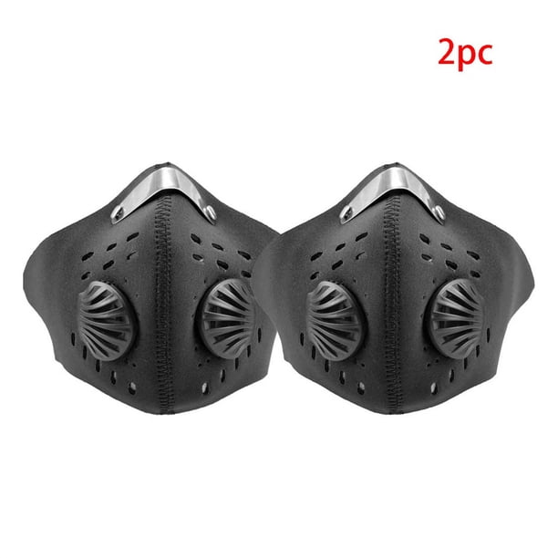 Half Face Mask With 4pcs Carbon Filter Pm2 5 Neoprene Unisex