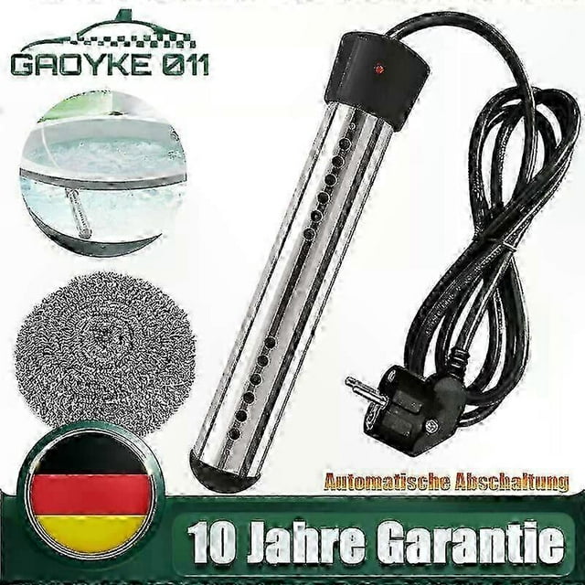 Electric Pool Heater for Bathtub and Hot Water Heating Immersion Element 3000W Max Performance
