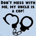 thumbnail image 2 of CafePress - My Uncle Is A Cop Body Suit - Baby Light Bodysuit, Size Newborn - 24 Months, 2 of 4