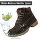 thumbnail image 3 of Botas de nieve Eagsouni con forro de piel cálida e impermeables para hombre y mujer, 3 of 7