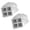 20pcs, variant on Disposable Hair Drain Stickers, Disposable Floor & Shower Drain Hair Catcher for Human and pet Hair, Suit Sewer Filter Screen for Sink, Tub, Bathroom