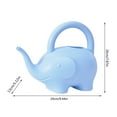 1L Children Cartoon Watering Can Portable Animal Shaped Elephant
