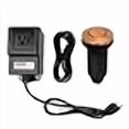thumbnail image 3 of Akicon Copper Garbage Disposal Kitchen Air Switch Kit, Single Outlet Sink Top/Counter Top Waste Disposal On/Off Switch Kit, 2-1/2'' Max Countertop Thickness - Akicon, 3 of 4