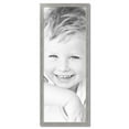 thumbnail image 2 of ArtToFrames 18" x 48" Classic Silver Picture Frame, 18x48 inch Silver Wood Poster Frame (WOM-4926), 2 of 7