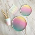 thumbnail image 6 of 16pcs Rainbow Party Plates Colorful Party Plates Cake Paper Plates, 6 of 6