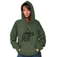 thumbnail image 4 of Spiritual Animal Elephant Triangle Hoodie Sweatshirt Women Men Brisco Brands S, 4 of 6