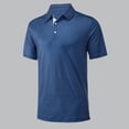thumbnail image 2 of CONZONE Men's Polo Shirt Short Sleeve Casual Polo Shirts For Men Graphic Collared Cozy Summer Golf Shirts, 2 of 4