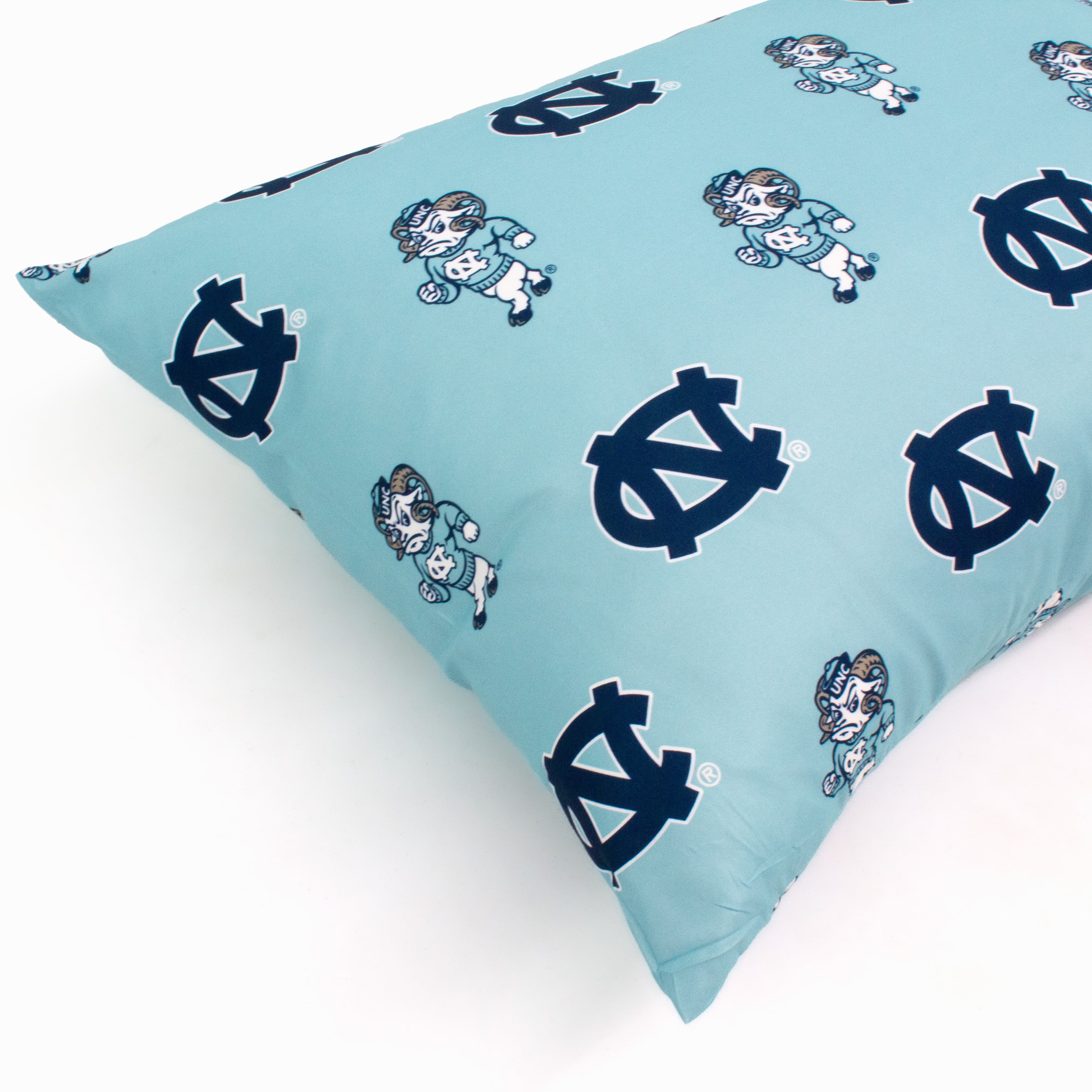 North Carolina Tar Heels Pillowcase Body Pillow - 20" x 60"