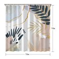 thumbnail image 5 of Waterproof Bohemian Shower Curtain 72x72 Inch Boho Style Polyester Unique Shower Curtain for Bathroom Hotel Home Decor with 12 Plastic Hooks, 5 of 5