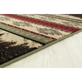 thumbnail image 2 of HomeRoots Decor 371879 94 x 126 in. Green Polypropylene Oversize Area Rug, 2 of 2