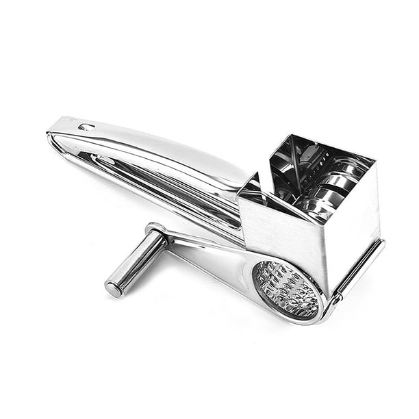 Rotary Cheese Grater Stainless Steel Cheese Slicer Shredder Butter