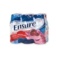 Ensure Plus Nutrition Shakes, Strawberry And Cream, Institutional Use - 8 Oz Can, 24 Cans/Case