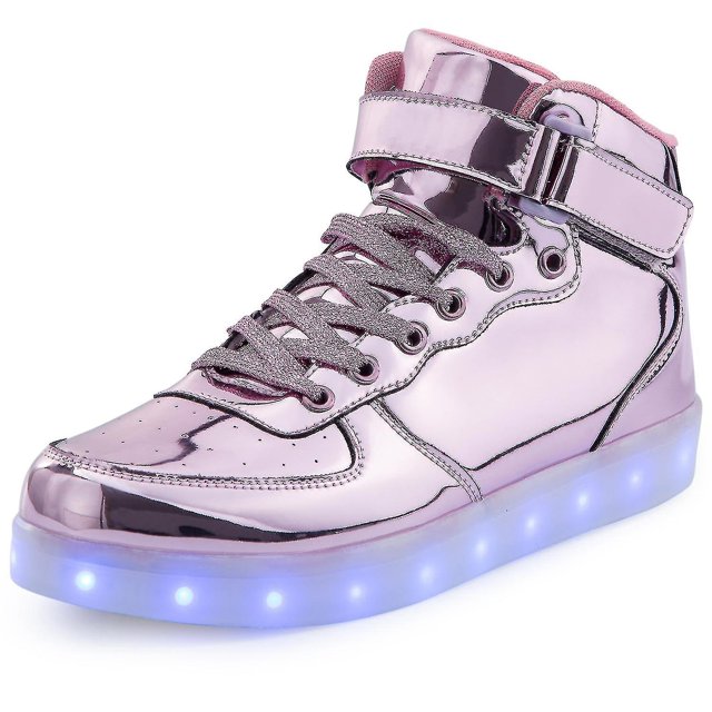 39 Zapatos para niños Zapatos con luz LED para niños Zapatos deportivos para correr para niñas 1600