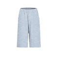 thumbnail image 4 of HKYNLAG Petite Capris for Women Knee Length Pull On Cotton Linen Capri Pants Striped Dressy Casual Straight Leg Elastic Waist Cropped Pants with Pockets Light Blue XL, 4 of 4