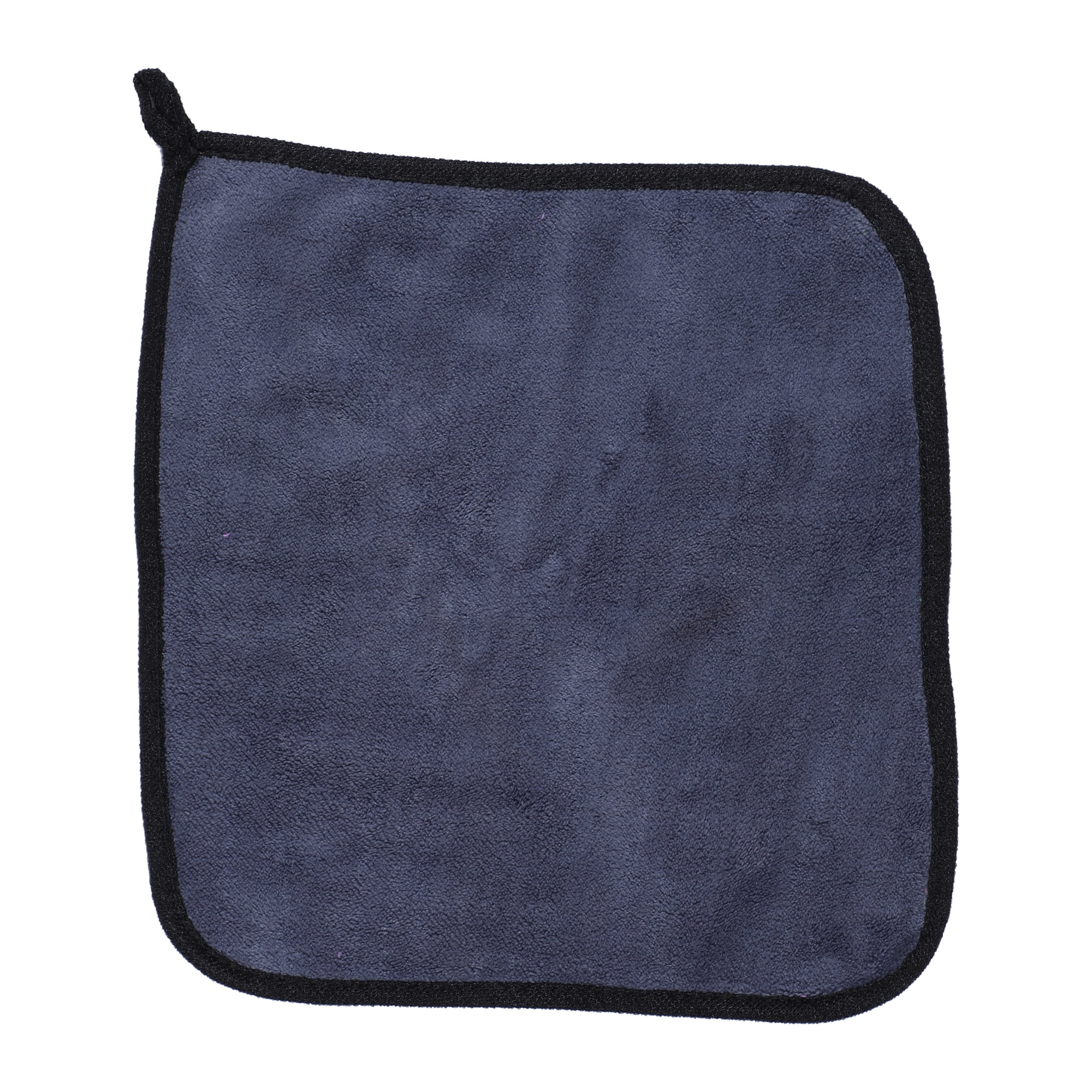 Unique Bargains 6pcs Microfibre Car Drying Towel 30x30cm Highly Absorbent Cloth Gray Green