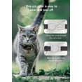 thumbnail image 4 of 2 Pcs Airtag Cat Collar with Breakaway Bell, Reflective Adjustable Strap with Air Tag Case for Cat Kitten, 4 of 7