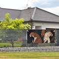 thumbnail image 2 of ZICANCN Banner Yard Signs, Fierce Leopard Forest Partner Party Wall Decor for Indoor Outdoor Room, Medium Size, 2 of 7