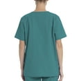 thumbnail image 2 of Scrubstar Unisex Solid V-Neck Scrub Top WM01T895, 2 of 8
