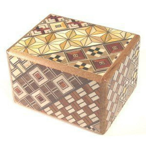 Yosegi Puzzle Box 2.5 sun 12 steps