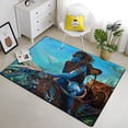 thumbnail image 1 of Hermosa alfombra de pintura de película Avatar para sala de estar, área grande, decoración suave negra para el hogar, Picnic bohemio2780x120cm (31x47 pulgadas)80x120cm (31x47 pulgadas) zhangyuxiang unisex, 1 of 2