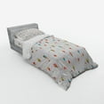 thumbnail image 3 of Ambesonne Ice Cream Bedding Set 4 Pcs, Pastel Pattern, Queen, Multicolor, 3 of 3