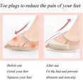 thumbnail image 4 of 4 Pairs Adjustable Shoe Filler Unisex Shoes Too Big Inserts, Adjustable Shoe Filler Unisex Reusable_gift Of G, 4 of 5