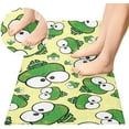 thumbnail image 3 of Coolnut Cute Frogs Soft Runner Rug, Washable Non-Slip Room Rug, Hallway Rug Runner for Entryway,Hallway,Bathroom,and Kitchen,39x20In, 3 of 7