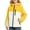 Yellow, variant on Cethrio Girls Zip up Jackets, Outdoor Lightweight Long Sleeve Waterproof Kids Windbreaker Pink Size 10-12