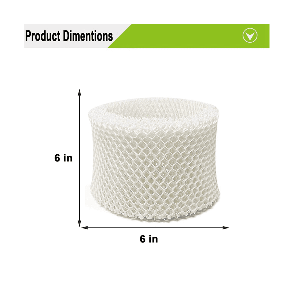 10 Pack Humidifier Wicking Filters for -888, -888N, Filter C, Designed to Fit for -890