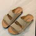 thumbnail image 2 of Mostsola Slippers for Women Cork Footbed Clogs Fashion Summer Dress Slides Platform Slip on Shoes, 2 of 8