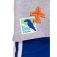 thumbnail image 4 of Wonder Nation Toddler Boys Short Sleeve Graphic Tee and Shorts Set, 2-Piece Sizes 12M-5T, 4 of 8