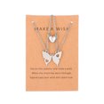 thumbnail image 1 of Collar de dulces, colgante de mariposa de acero inoxidable, collar de amistad, pendientes de anime para mujeres, amigos, regalo de cumpleaños y vacaciones, 1 of 3