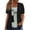Black, variant on CHUMUD Womens Plus Size Tops Short Sleeve Crew Neck Top Casual Color Block Blouse Loose Fit Spring Summer Fashion