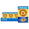(12 pack) Honey Bunches of Oats with Almonds, Almond Breakfast Cereal, Family Size 18 oz Box