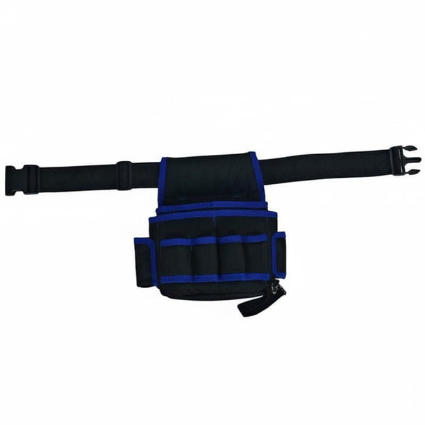 predolo Bolsa Portaherramientas de Cintura Tela Oxford 600D Riñonera Portaherramientas Impermeable Bolsa de Cintura para Electricista para Electricistas