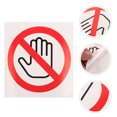thumbnail image 4 of 6 pegatinas de advertencia de "No tocar". Etiquetas de advertencia de "No tocar"., 4 of 7