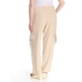 thumbnail image 2 of DKNY $109 Womens New 1003 Beige Casual Cargo Pants 16 B+B, 2 of 2