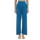 thumbnail image 1 of Pantalones de Yoga de Pierna para Mujer, Holgados y Cómodos, de Cintura Alta, con Bolsillos. Azul L, 1 of 10