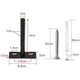 thumbnail image 3 of Supports d'Étagère Flottants 4 Pcs 10mm Support Mural Invisible avec 8 Vis et 8 Tubes d'Expansion, 3 of 5